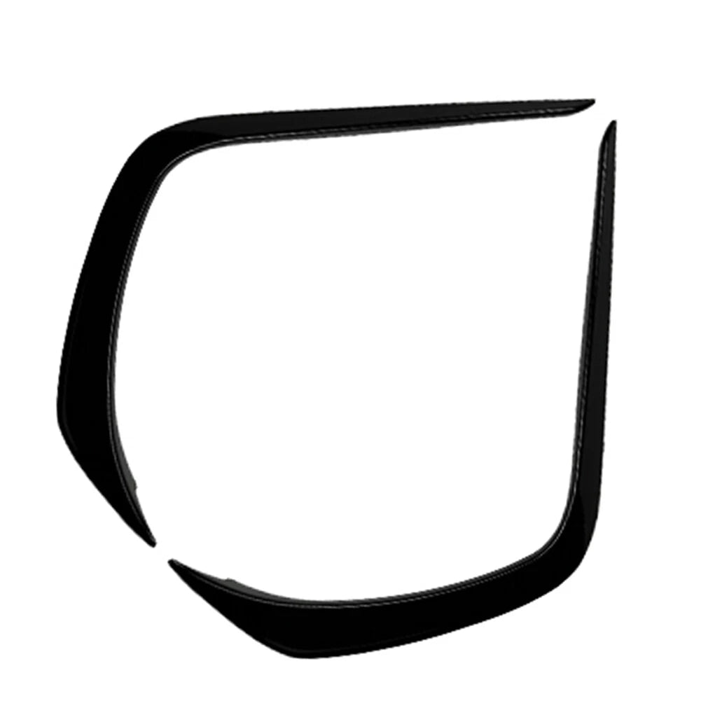 Glossy Black Front Bumper Side Spoiler Trim for Subaru BRZ (2021–2024)