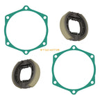 Set of 4 Brake Shoes w/ Springs for John Deere 650 670 Tractors