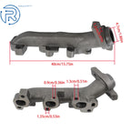 Driver Side Exhaust Manifold for Dodge Ram 1500 Dakota Durango 2004–2016