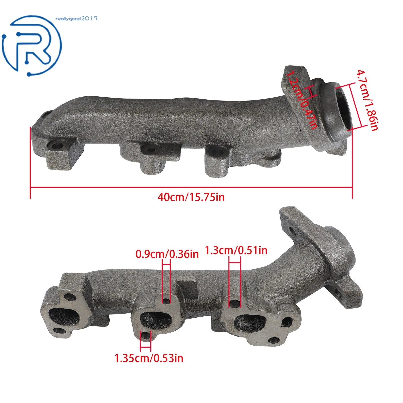 Driver Side Exhaust Manifold for Dodge Ram 1500 Dakota Durango 2004–2016