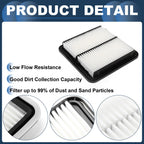 Set of 2 Engine Air Filters No.16546AA090 for Subaru Outback 2.5L (2005–2009)