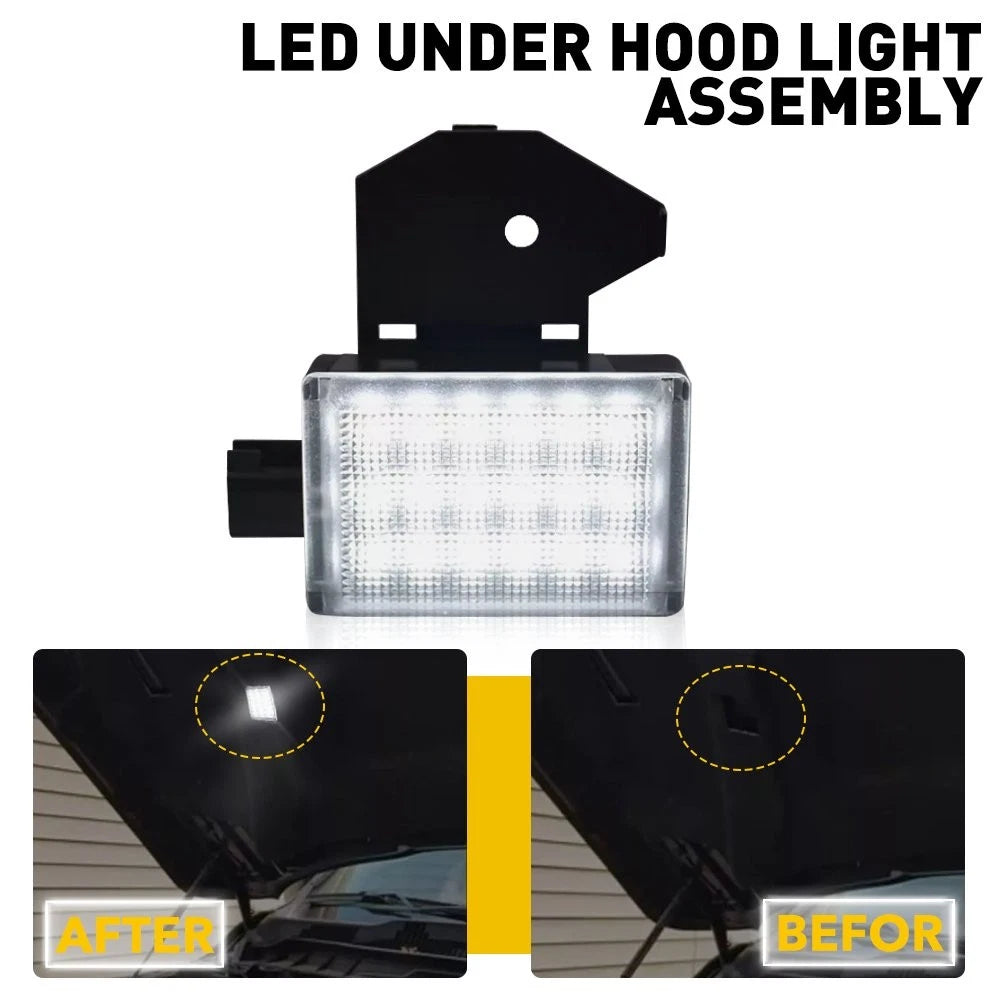 1X Underhood LED Courtesy Lamp for Dodge Ram 1500 2500 3500 (2001–2010)