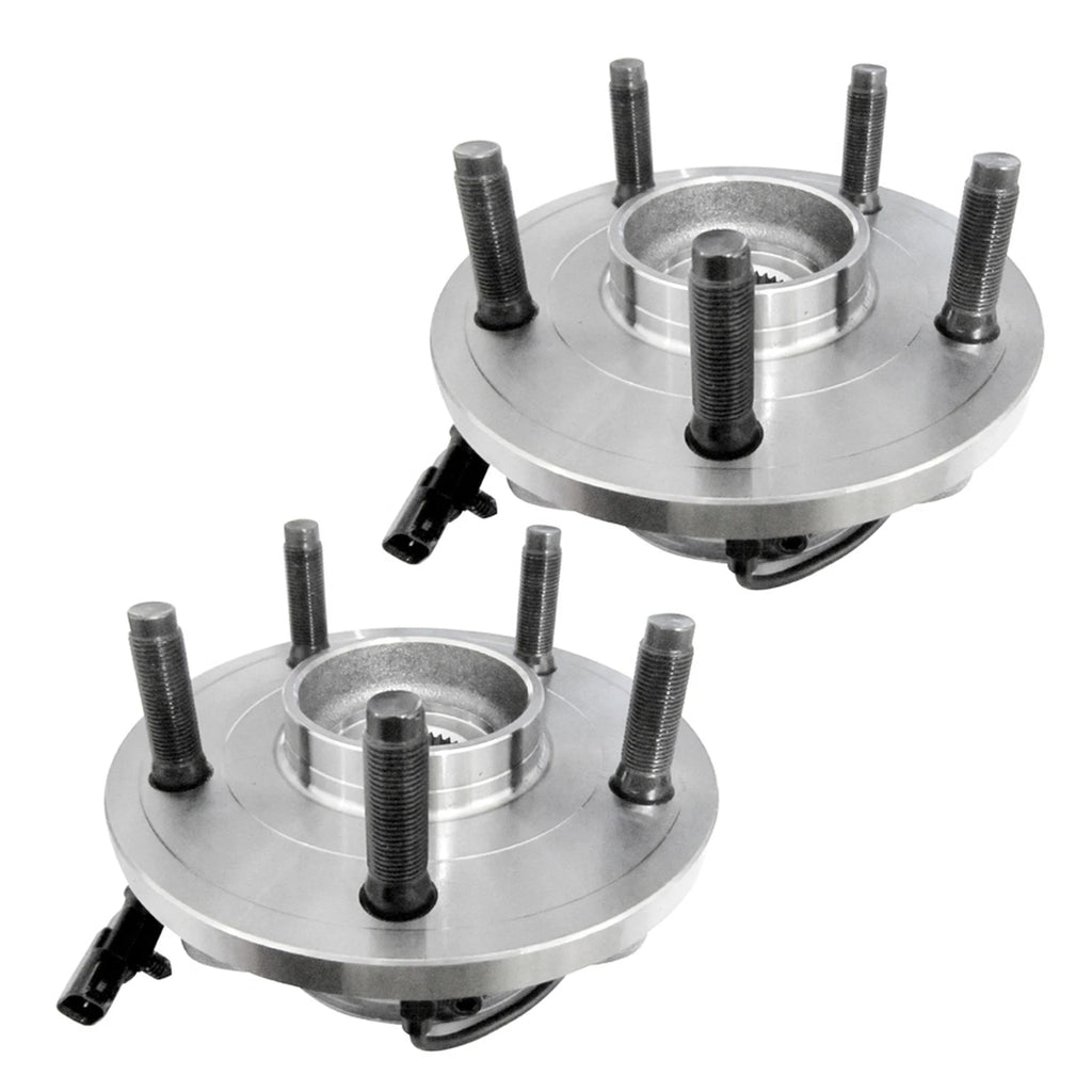 2X Front Wheel Bearing & Hub for Chrysler Aspen Dodge Durango (2006–2009)