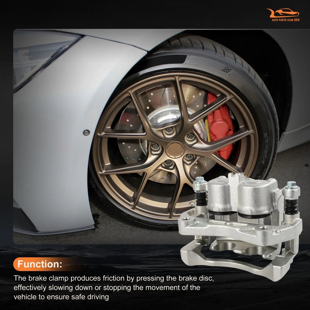 Front Left Brake Caliper w/Bracket for Infiniti QX60 (2014–2020) & Nissan Murano (2015–2022)