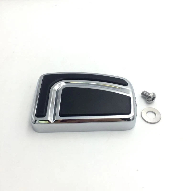 Chrome Airflow Brake Pedal Pad for Harley Trike Ultra Road Glide (2008–2023)