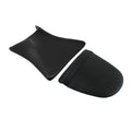 Driver & Passenger Seat for Kawasaki Ninja ZX6R ZX600 ZX636 (2003–2004) Black