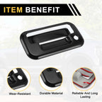 Set of 4 Exterior Door Handle Covers for Ford F-150 (2004–2014) Black