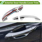 Set of 1 Exterior Door Handle Cover Trim for Chevy Silverado 1500 (2020–2022) ABS