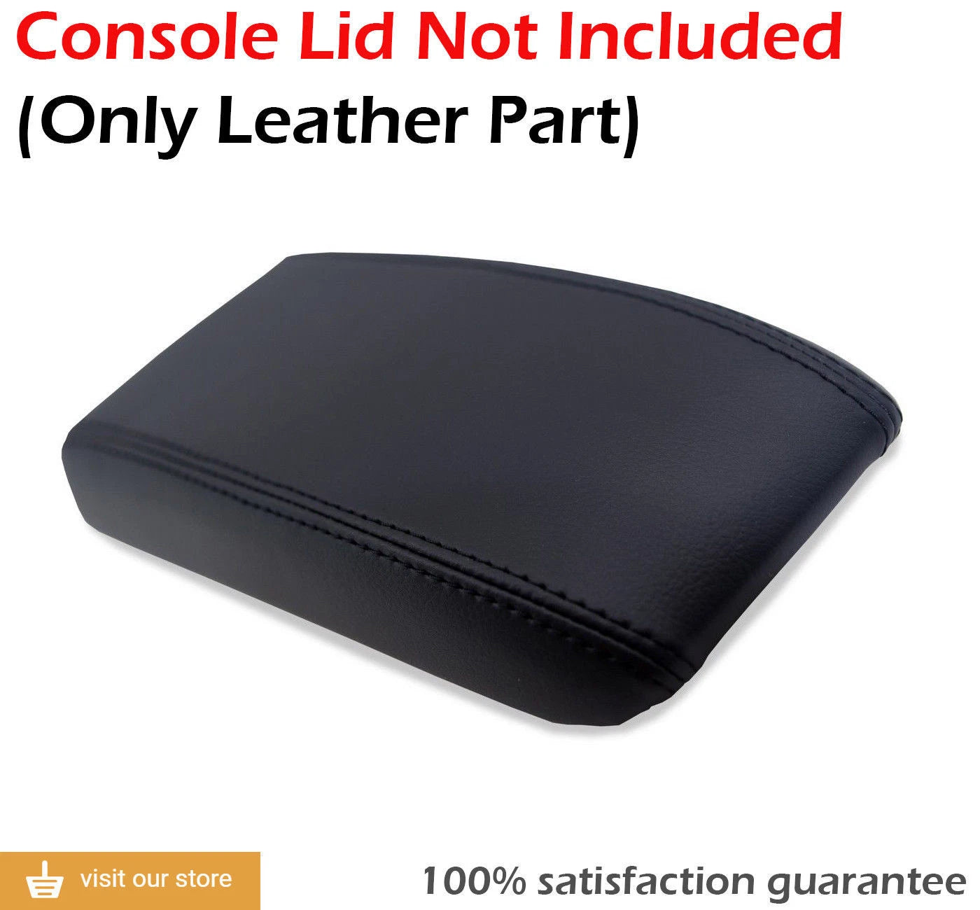 Leather Synthetic Center Console Armrest Cover for Toyota 4Runner (1996–2002)