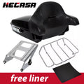 Chopped Luggage Trunk Backrest Mount Rack for Harley Electra Glide (2014–2026)