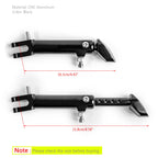 CNC Aluminum Adjustable Kickstand for Kawasaki Z900RS (2018) Blk T9