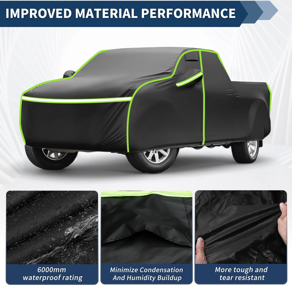 Car Cover Waterproof for Chevrolet Silverado Crew Cab 2000–2018