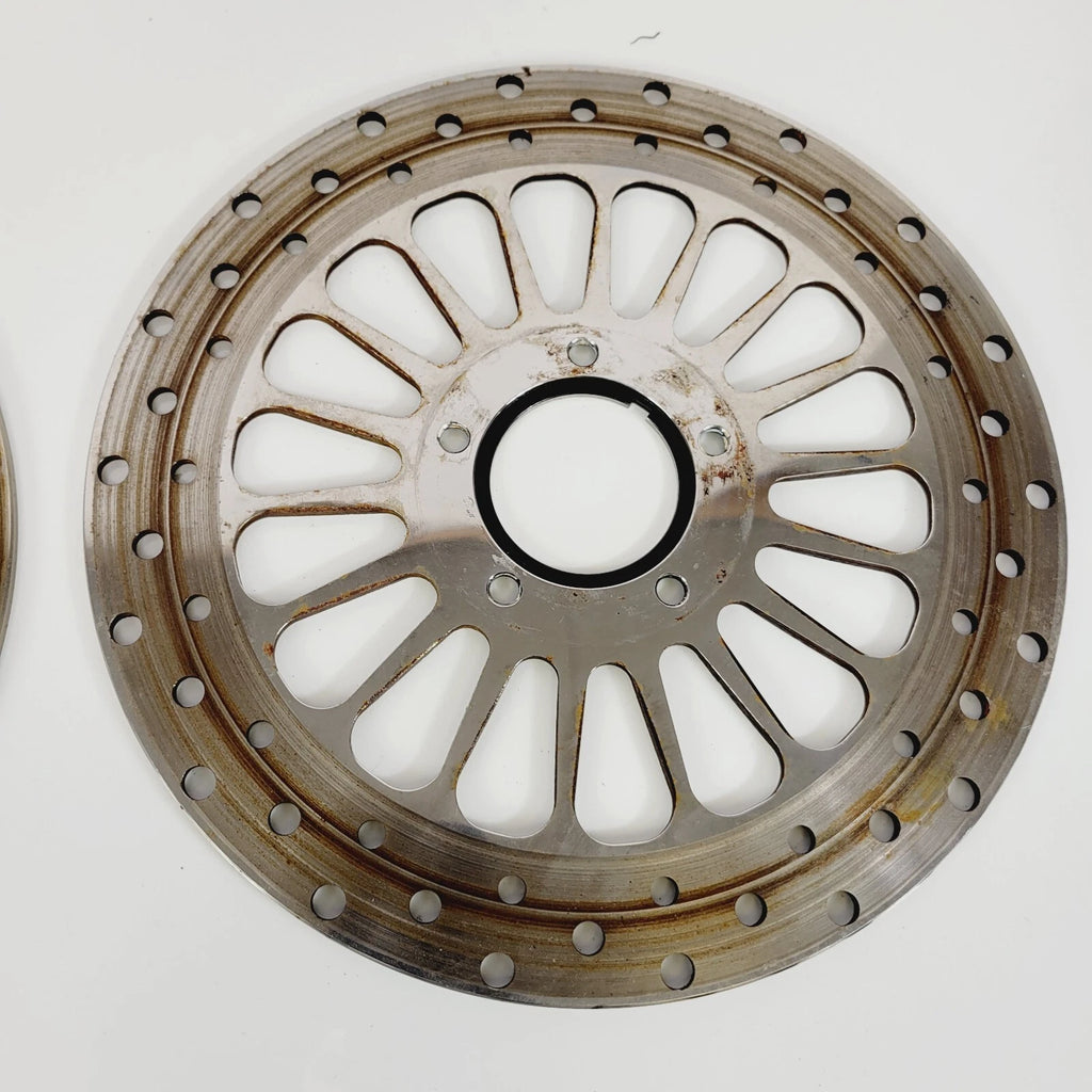 Front Rear Disc Rotors for Harley-Davidson Softail Dyna Sportster 883 1200