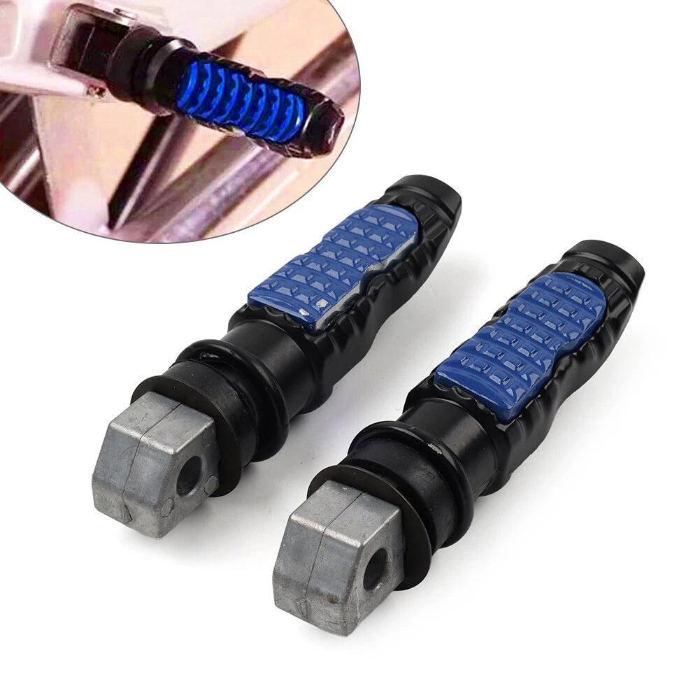 8MM Universal Motor Rear Footrest Pegs for Harley, Honda (All Years)