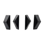 4Pcs Black Fingerprint Resistant Interior Door Handles for Tesla Cybertruck (2024)