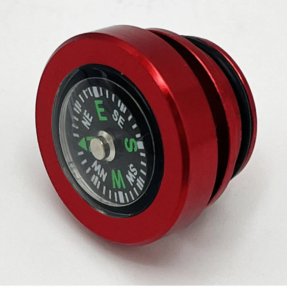 Compass Dust Cover Bung Plug for Car Motorcycle Cigarette Lighter Socket