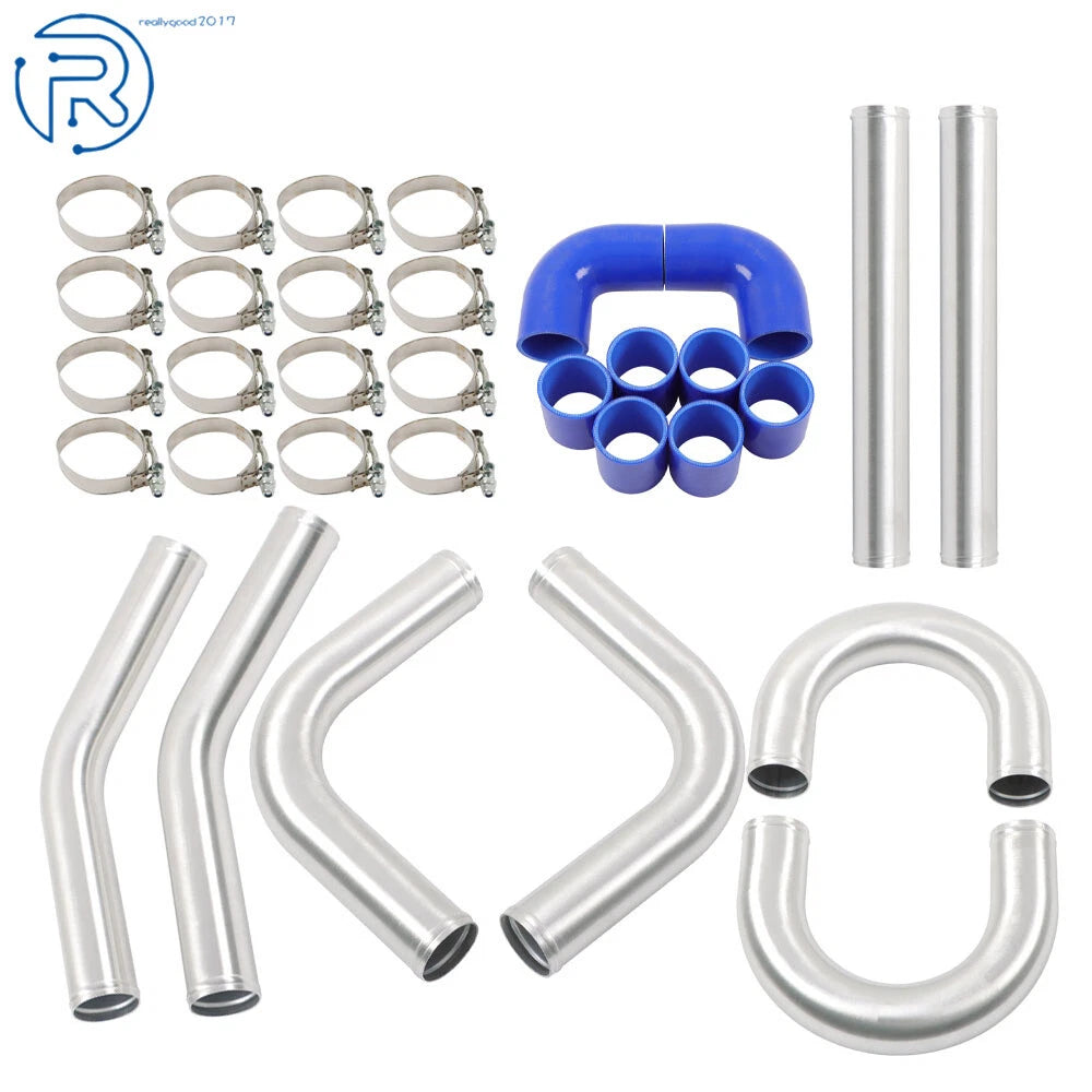2.5" Turbo Intercooler Elbow Pipe Kit for Universal Fit