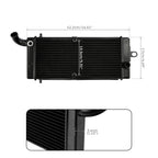Engine Radiator Cooler for Honda VT750 (2004–2009) Aluminum