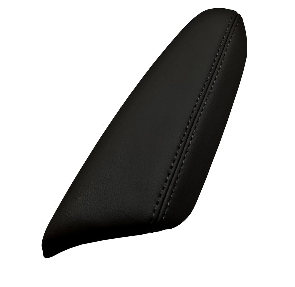 Front & Rear Armrest Door Panel Covers for Honda CR-V (2012–2016) Black PVC