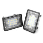 Pair LED License Plate Lights for Mercedes Benz GLK X204 GLK350 (2008–2015)
