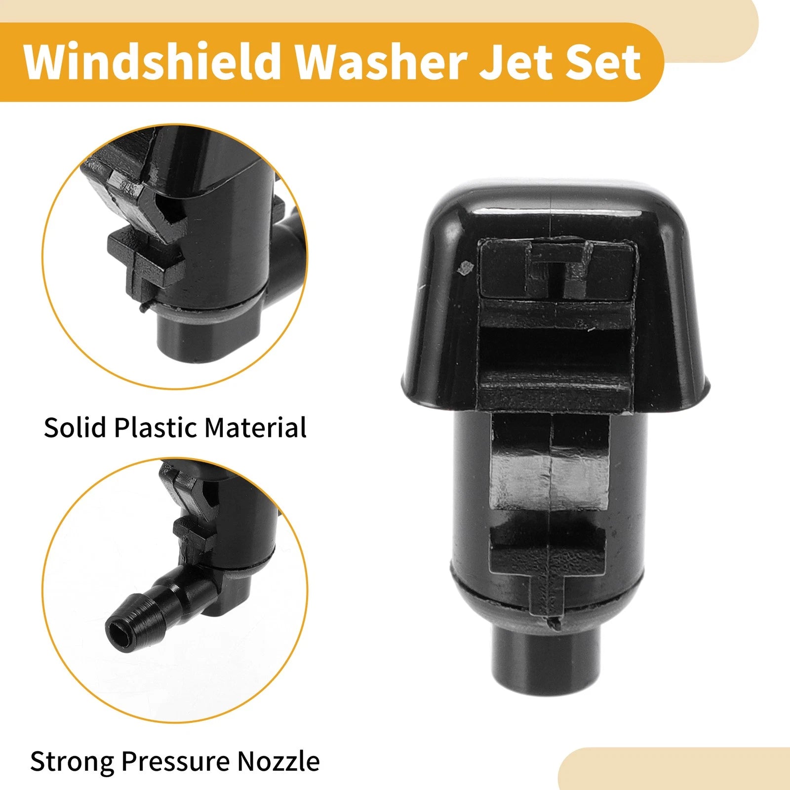 Windshield Washer Nozzle Kit for Dodge Nitro (2007–2011) No. 55157319AA