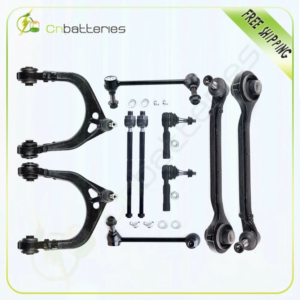 10x Front Control Arm Tie Rod Sway Bar for Chrysler 300 Dodge Charger (2005–2010)