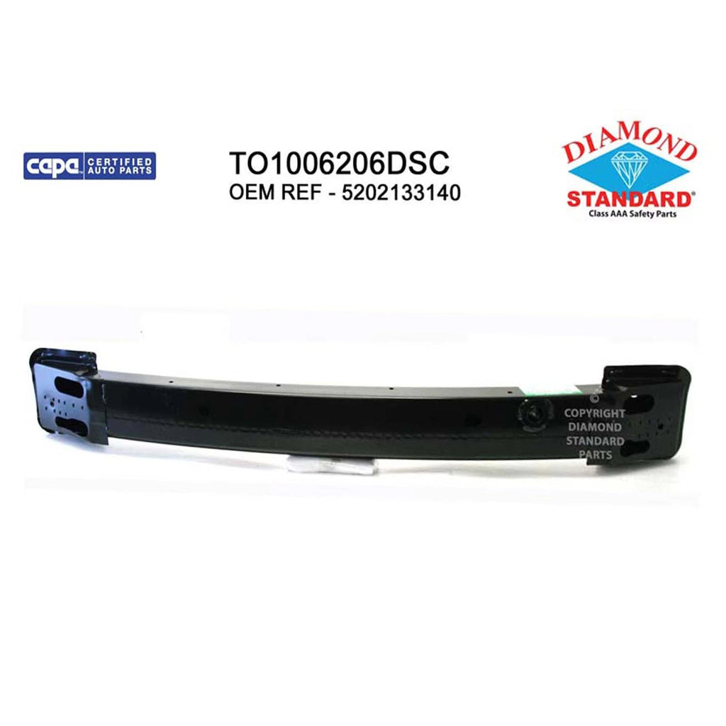Replacement Steel Front Bumper Impact Bar for See Compatibility Chart (0–0)