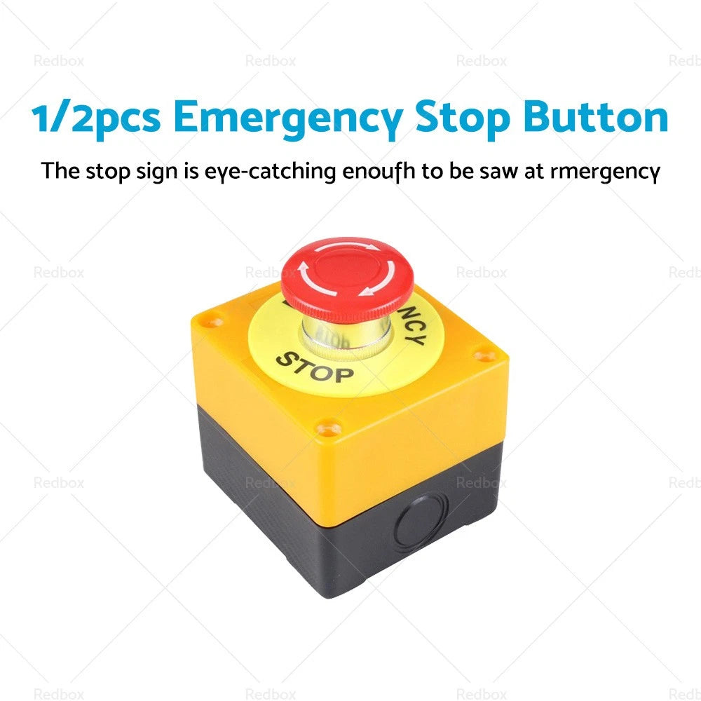 Emergency Stop Push Button Switch for AU (1NO + 1NC)