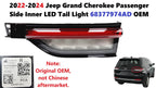 LED Tail Light for Jeep Grand Cherokee (2022–2024) 68377974AD