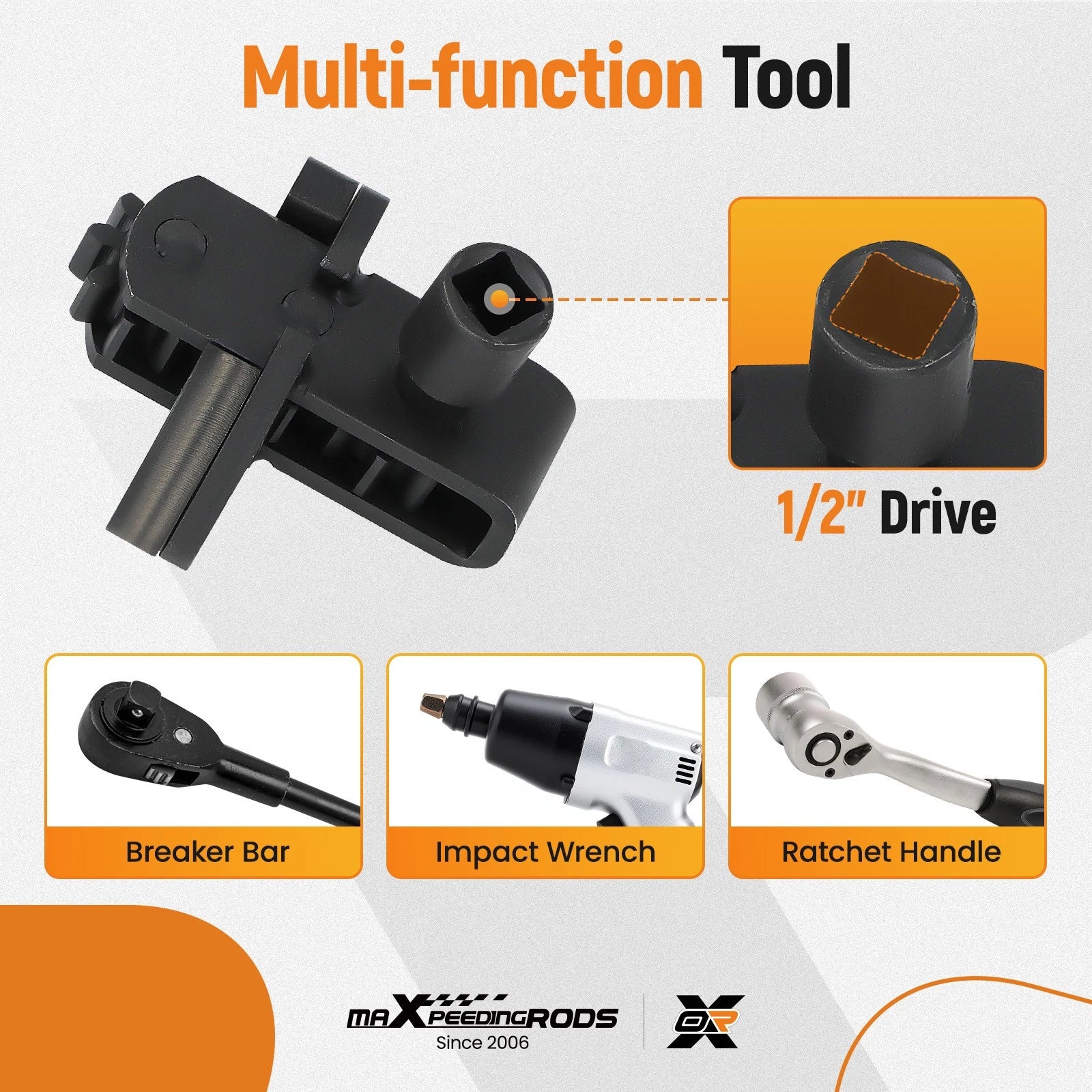 Engine Barring Tool for Detroit Diesel DD13 DD15 DD16 MBE4000 MBE900 (2010–2023)