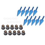 Windshield Bolt Screws  Blue for Honda Yamaha Suzuki BMW Ducati