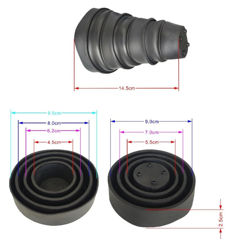 Rubber Seal Cap Dust Cover for Car Headlight LED HID Xenon Kit