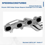 Exhaust Header for Chrysler 300C Dodge Charger Magnum Challenger 5.7L 6.1L HEMI