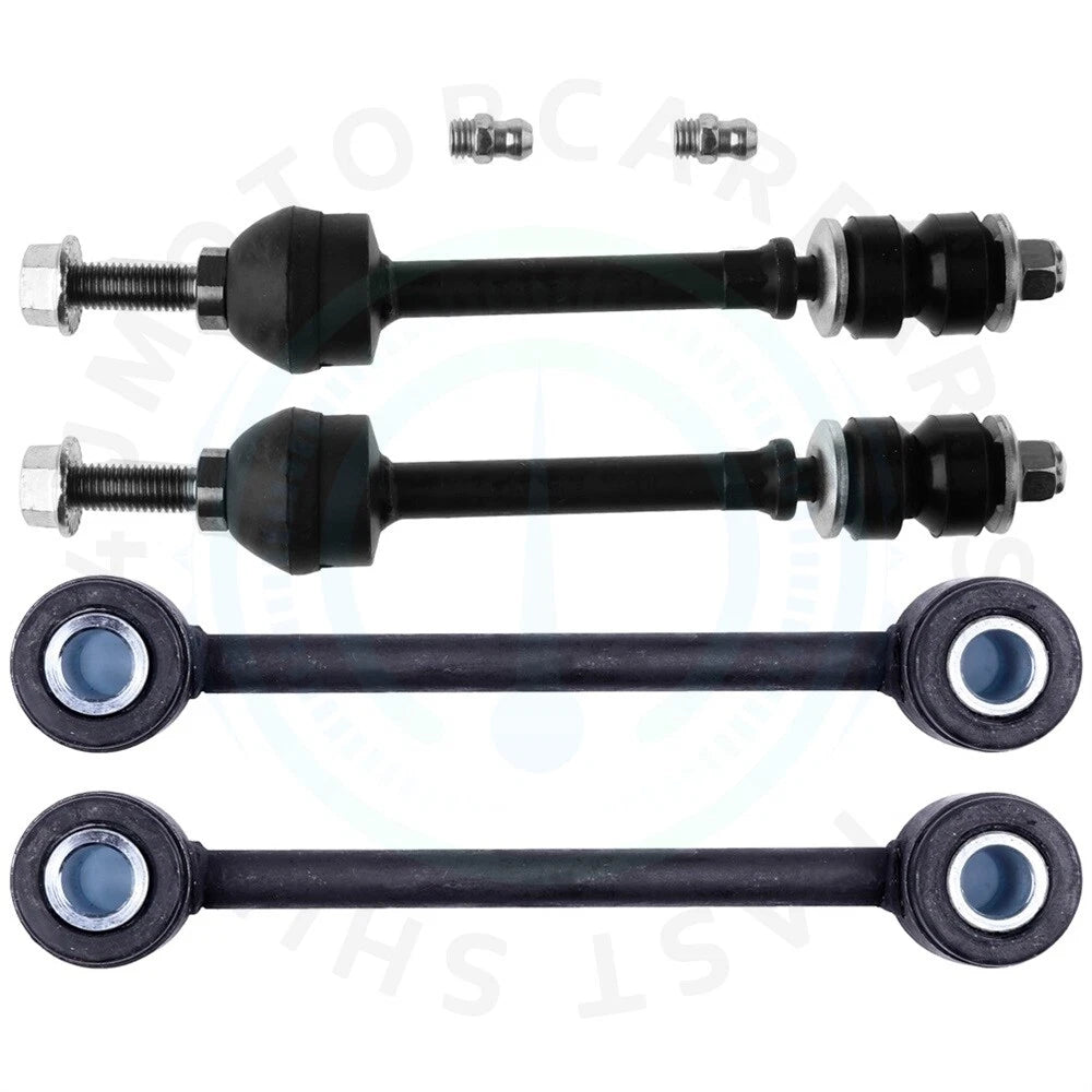 Set of 2 Front Rear Sway Stabilizer Bars for Ram Dakota (2005–2011)