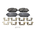 Set of 4 TRW Pro Ceramic Slotted Brake Pads for Lexus ES300 ES330 (2002–2006)