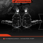 2X Front Lower Ball Joints for Cadillac DeVille (1994-2005)