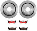 Brembo Rear Brake Kit Rotors Ceramic Pads for Crown Vic Grand Marquis Marauder (1992–2011)