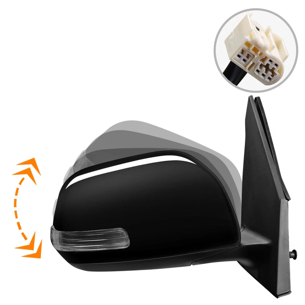 Powered Heated Turn Signal Side View Door Mirror Right for RAV4 (2009–2012)