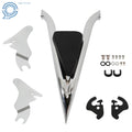 22" Chrome Backrest Sissy Bar for Harley Street Glide Road King (2009–2022)