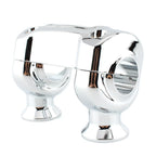 1 1/4" Handlebar Riser Top Clamp Kit for Harley Softail Street Bob (2018–2023) Chrome