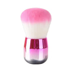 Mushroom Blush Brush for Natural Finish - Soft Synthetic Fibers 9x4x4cm