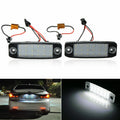 White LED License Plate Light for Hyundai Sonata i40 i45 (2011–2014)
