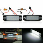 White LED License Plate Light for Hyundai Sonata i40 i45 (2011–2014)