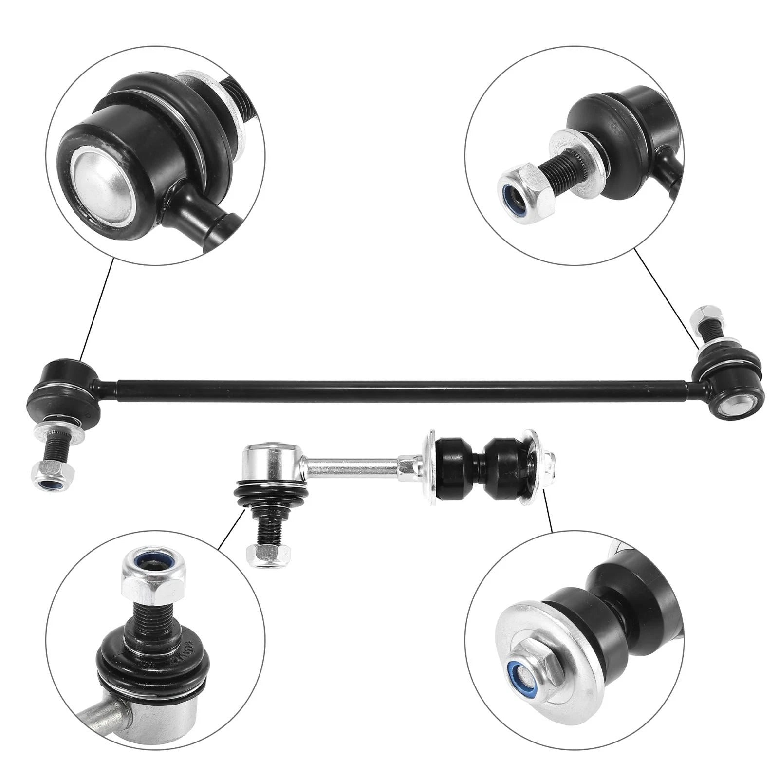 Set of 4 Sway Bar Links K750043 K750257 for Toyota RAV4 (2013–2018)