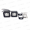2X 12W Cree LED Fog Lights for Toyota Tundra (2014–2023) with Mounting Bracket