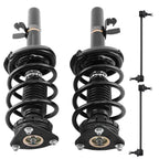 Set of 4 Front Complete Struts & Sway Bar Link for Ford Escape (2013)