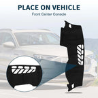 Dashboard Cover Mat for Audi Q2 (2016–2021) Sun Protector Pad Black