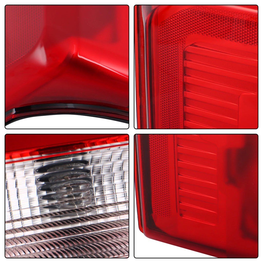 Tail Light w/o Blind Spot for Ford F250 F350 (2023–2024) Black Housing Halogen Left
