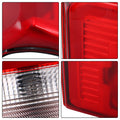Tail Light w/o Blind Spot for Ford F250 F350 (2023–2024) Black Housing Halogen Left
