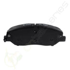Front Brake Ceramic Pads for Entourage (2007–2009) 4X Premium Performance